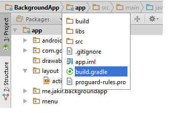 app build.gradile