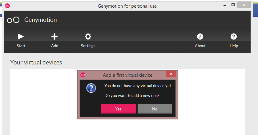 add virtual device