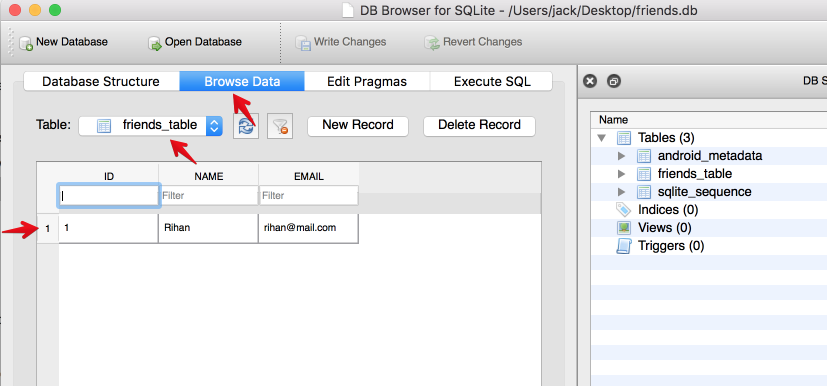 Browse Data