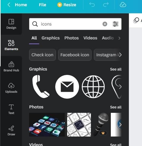 ছবি ও Icon যোগ করা