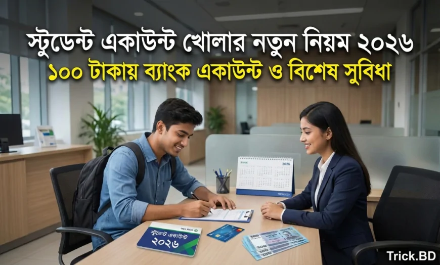 ২০২৬ সালে স্টুডেন্ট একাউন্ট খোলার নতুন সুযোগ &ndash; শিক্ষার্থীদের জন্য সুখবর